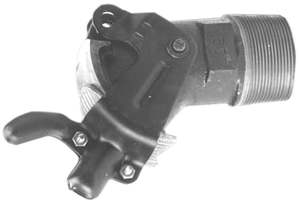 Ketta D215AN heavy oil and molasses gate valve with locking nut and NPT(M) threa&hellip;