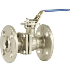 Plumbing: Ketta BLSF ball valve lever type 316 stainless steel ANSI 150 flanged 20 bar (290 psi) -20°C to 180°C - all sizes