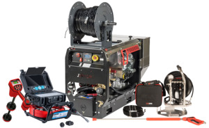 JetWave Hurricane G2 Combo Pack drain jetter kit with inspection camera, nozzle &hellip;