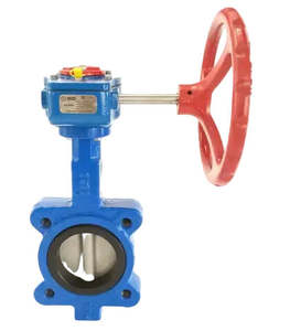 Ketta BFL butterfly valve lugged ductile iron (with hand wheel and gearbox) -20�&hellip;
