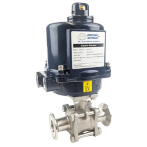 Plumbing: Ketta BLSTE electric ball valve Stainless Steel Tri-clover - all sizes
