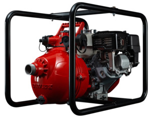 Pumps: Davey Firefighter 5290HE and 5213HE red twin impeller pumps Honda 660 lpm 105 m head