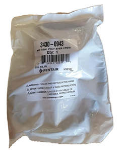 Spare Parts: Hypro 3430-0943 EPDM seal kit for 3 inch NPT(F) poly pump, includes orings and mechanical seal only
