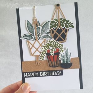 Products: Plentiful Plants Birthday Card - Confetti Card Studio