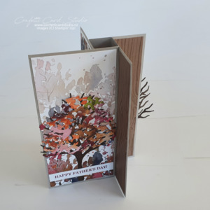 Products: Pinwheel Handmade Father's Day Card - Confetti Card Studio