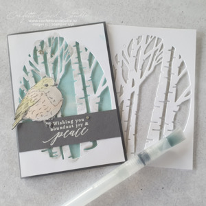 Products: Winter Bird Christmas Card - Confetti Card Studio