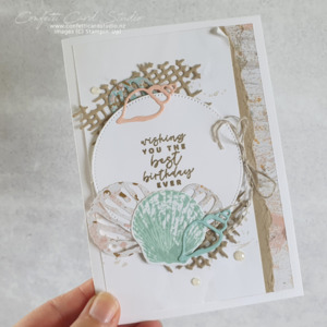 Products: Best Beachy Birthday Card - Confetti Card Studio