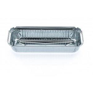 Foil Containers With Lids: 7227 - Danish Log Pan