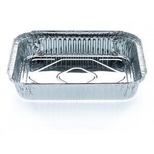Foil Containers With Lids: 7231 - Large Deep Oblong Half Gastronorm