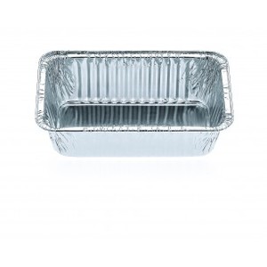 Foil Containers Without Lids: 6319C - Deep Bar Cake, Compact Carton