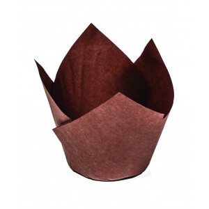 P60 x 165 - Medium Muffin Wrap, Brown (2500 ctn)