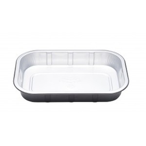Smoothwall Containers: 6522-33BK - Black Smoothwall Tray 800ml