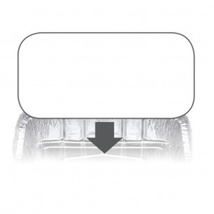 7120LB - Ovenable Container Board Lid