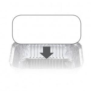 Products: 7419LB - Ovenable Container Board Lid