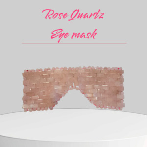 Rose Quartz Eye Mask Connect Healing