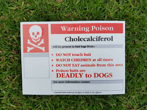 Possum Safety And Accessories: Warning Signs - Pack Of 5