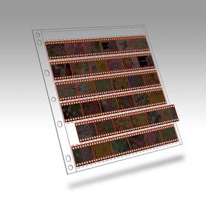Polyethylene Enclosures: Polyethylene 35mm Negative Page 6 Strips