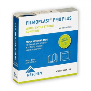 Tape: Filmoplast P90 Plus Tape -for archival hinging, mounting, passe-partouts, repairs