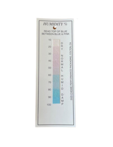 Tools: Humidity Indicator Cards