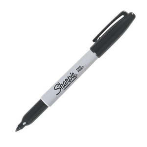 Pens Ink: Sharpie Permanent Fine Point Marker