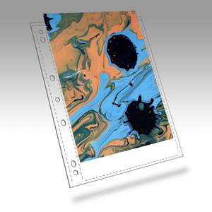 Polypropylene Enclosures Pages: Polypropylene Page - 8 x 10" 203mmx254mm