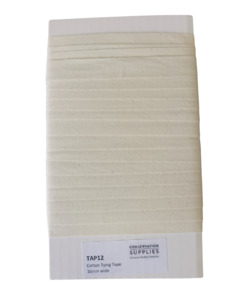 Cotton Tying Tape - 16mm Wide - 9.59m Roll