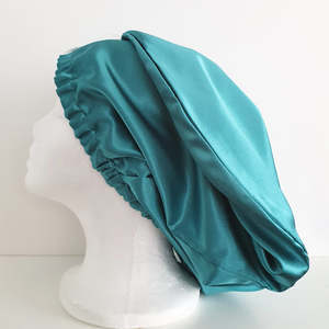 Accessories: NightCap for long hair - Teal/Gold
