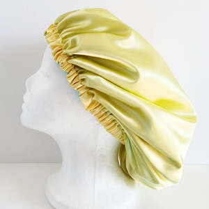 NightCap for mid-length hair - Lemon/White