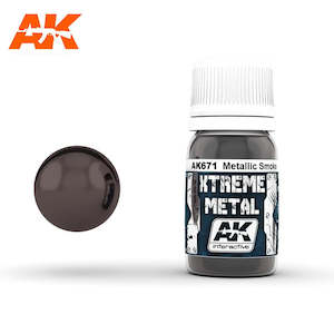 Ak Interactive Xtreme Metals 2: AK-Interactive AK671 Xtreme Metal Smoke Metallic