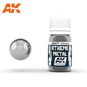 Ak Interactive Xtreme Metals 2: AK-Interactive AK477 Xtreme Metal Chrome