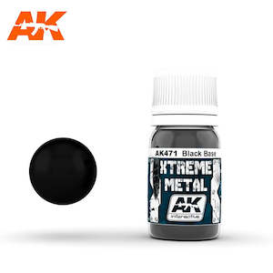 Ak Interactive Xtreme Metals 2: AK-Interactive AK471 Xtreme Metal Black Base