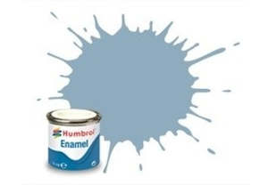 Humbrol Enamel: Humbrol 128 Satin US Compass Grey