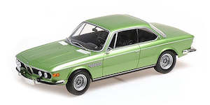 Minichamps 1 18th Scale: Minichamps 155028034 BMW 3.0 CSI (E9) 1971 Targa Green Met