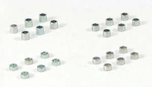 Mrrc Srp: SRP Axle Spacers 3/32 Set B 1.60-3.0mm Stainless