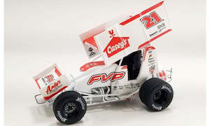 Acme 1 18th Scale: ACME 1824001 2024 #21 Casey's General Store Sprint car - Brian Brown