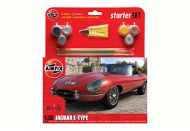 Airfix 55200 Jaguar E-Type Starter Set - 1/32