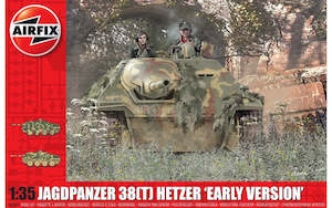 Airfix Military: Airfix 01355 Jagdpanzer 38t Hetzer - 1/35