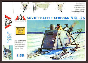 Military Kit 35: AMG 35302 Soviet Battle Aerosan NKL-26