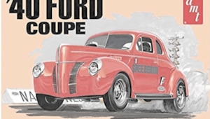 Car Kits 25th Scale: AMT 1141 '40 Ford Coupe - 1/25 Scale