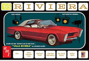 Car Kits 25th Scale: AMT 1121 65' Buick Riviera - 1/25 Scale