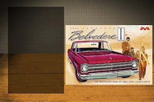 Car Kits 25th Scale: Moebius 1218 1965 Plymouth Belvedere I