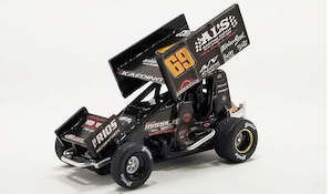 Acme Exclusive 64: ACME 6422010 2022 #69 Kaeding Performance Sprint Car - Bud Kaeding