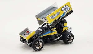 Acme Exclusive 64: ACME 6422007 2022 #13 Bush Motorsports Sprint Car - Justin Peck