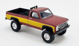 Acme Exclusive 64: ACME GL51369 1986 Chev K2500 - Stacey David Stunt Double Fall Guy Tribute - Acme Exclusive