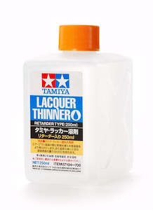 Plastic Cement: Tamiya 87194 Lacquer Thinner - Retarder Type 250ml