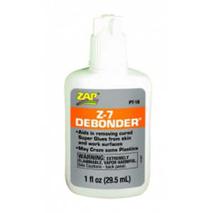 Cyano Acrylate Glues: Zap PT16 Z-7 CA Debonder 29.5ml