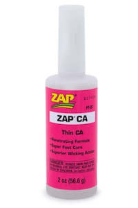 Cyano Acrylate Glues: Zap PT07 Zap CA Thin 56.6gm - Pink