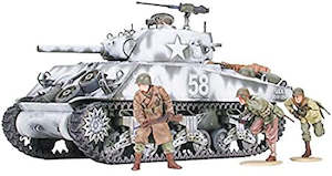 Tamiya 35: Tamiya 35251 M4A3 105mm Howitzer - 1/35 Scale