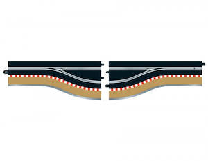 Scalextric: Scalextric C7014 Track - Straight - Pit Lane LH - Digital