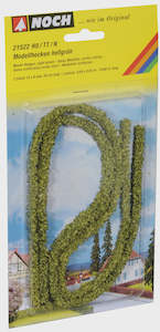 Noch Scenery: Noch 21522 Hedges Light Green 50cm